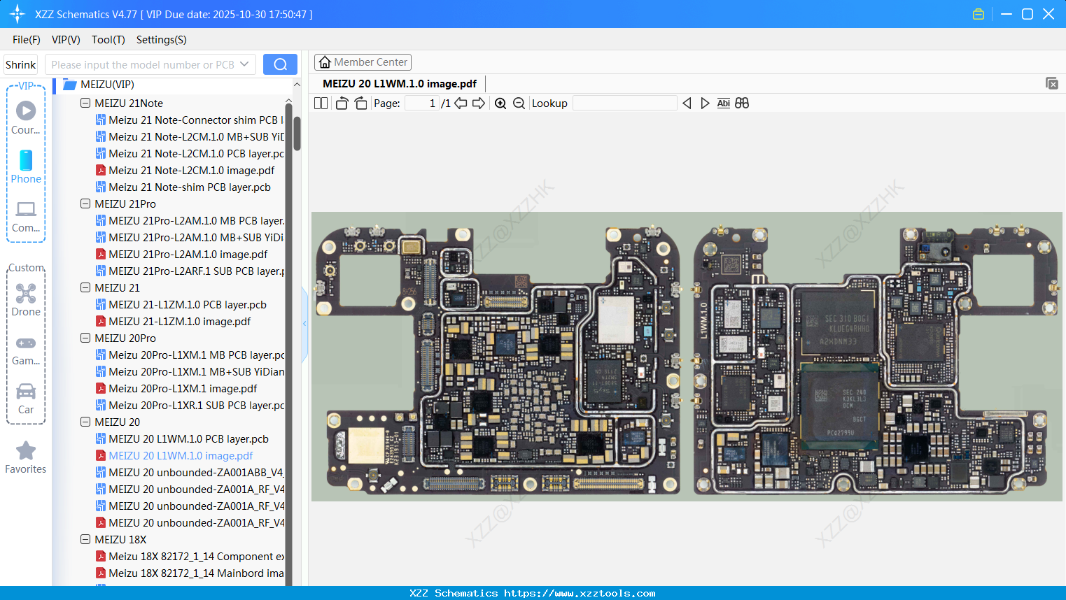 MEIZU 20 L1WM.1.0 Image